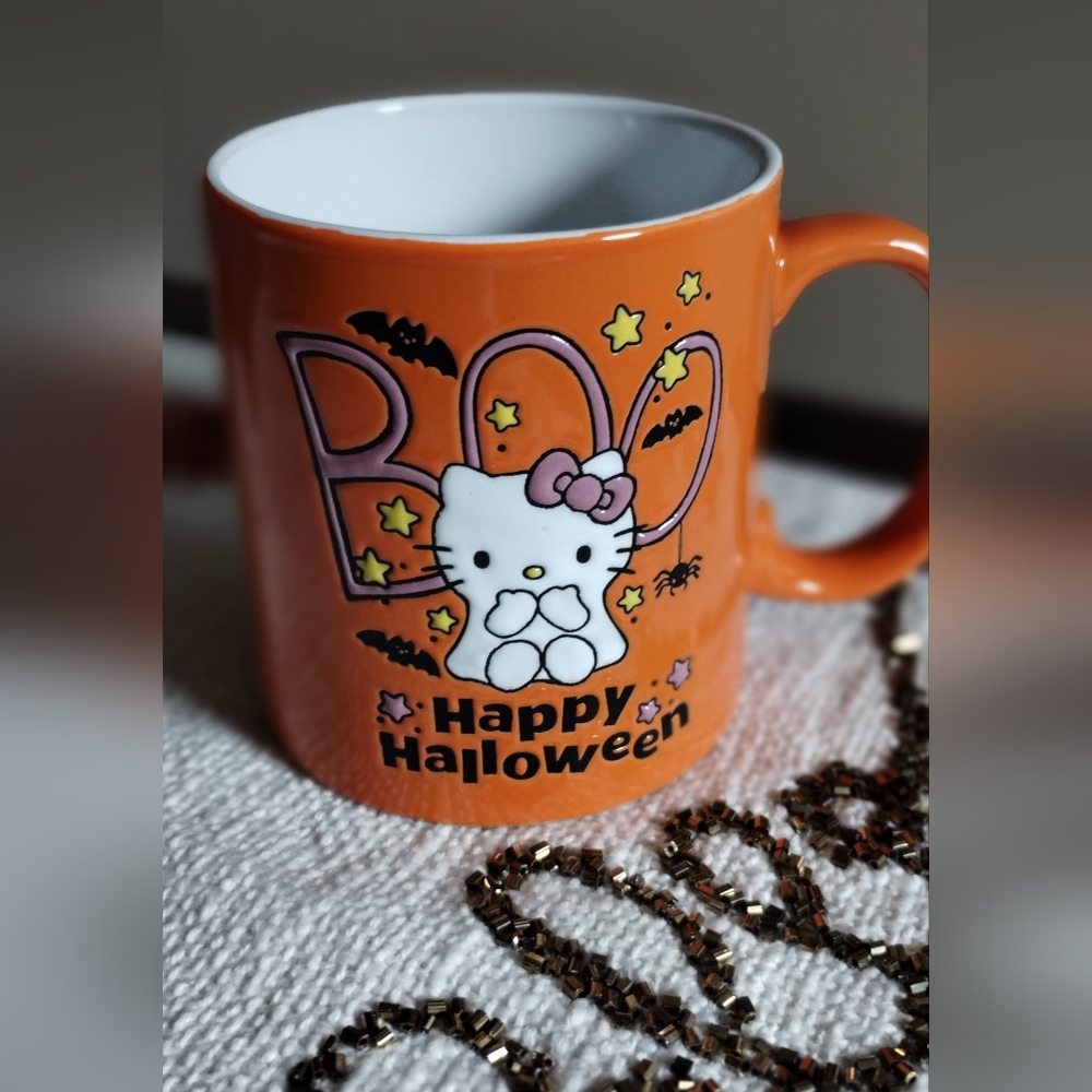 Halloween Hello Kitty mug